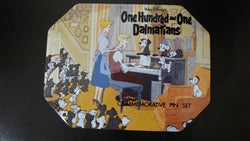 Disney Trading Pin 10756 DS - 101 Dalmatians Commemorative Tin Box Set (6 Pins)