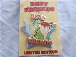 Disney Trading Pin 107800 Best Friends Series - Peter Pan & Tinker Bell (2 Pin Set)