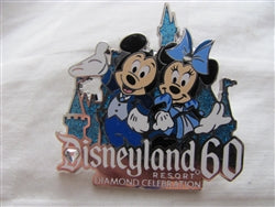 Disney Trading Pin  108386 DLR - Walt Disney Travel Company - 60th - Diamond Celebration Pin