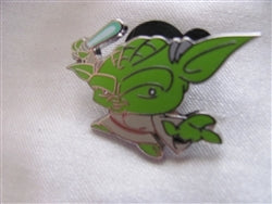 Disney Trading Pin 108419: Cute Star Wars Mystery Pin - Yoda only