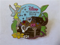 Disney Trading Pins 109772 Disney Visa Card Member 2015 Tinkerbell Treasure Chest
