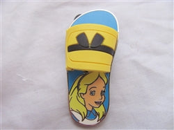 Disney Trading Pin 109863 HKDL - Sandals / Flip Flops - Alice & Cheshire (Alice Only)