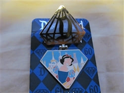 Disney Trading Pin 111042 DLR - Diamond Celebration - 60th - Annual Passholder Snow White