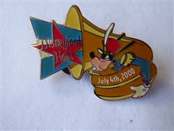Disney Trading Pin 11151 Disneyland Hotel July 4, 2000