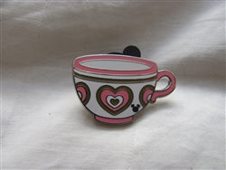 Disney Trading Pin 112041 DLR - 2015 Hidden Mickey Mad Tea Party Cups - Pink