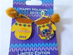 Disney Trading Pin 112056     WDW - Holiday Mitten Resort Collection 2015 - Disney's Polynesian Resort