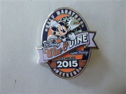 Disney Trading Pin 112547    WDW - Wine & Dine Half Marathon 2015