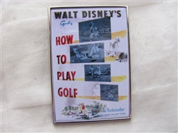 Disney Trading Pins 11424 12 Months of Magic - Movie Poster (How to Play Golf)