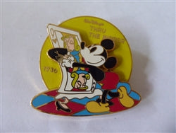 Disney Trading Pin  11452 M&P - Mickey Mouse - Thru the Mirror 1936 - Spinner - History of Art 2002