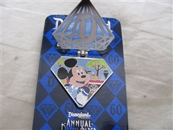 Disney Trading Pin 115013 DLR - Diamond Celebration - 60th - Annual Passholder Mickey