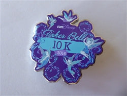 Disney Trading Pin 115411     DLR - 2016 5th Annual Tinker Bell Half Marathon Weekend - 10K Event Pin