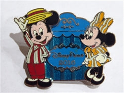 Disney Trading Pin 118707 Dapper Day Fall 2016 - Mickey and Minnie