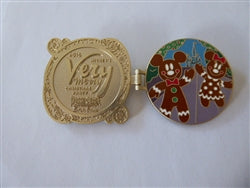 Disney Trading Pin 119004    WDW - MVMCP 2016 - Annual Passholder - Gingerbread Mickey and Minnie