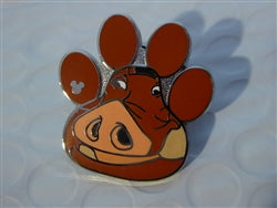 Disney Trading Pin 119808 WDW - 2017 Hidden Mickey - The Lion King Characters - Pumbaa