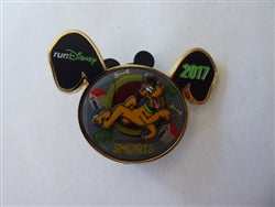 Disney Trading Pin 121306    DS - RunDisney - Pluto Virtual Run Pin