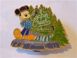 Disney Trading Pin 122209 DVC - Copper Creek Villas and Cabins