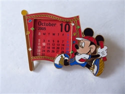 Disney Trading Pins 122402     JDS - Mickey Mouse - October - Calendar 2005