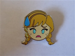 Disney Trading Pin 123198 Emoji Blitz - Booster Set - Anna Nervous Only