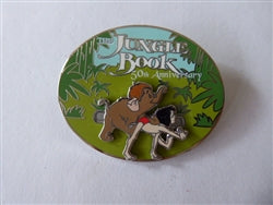 Disney Trading Pin 124137    Mowgli and Hathi Jr - Jungle Book - Cast Exclusive - 2017 Movie Anniversary Collection