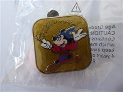 Disney Trading Pin 124414     DS Europe - Cast Member Award - Yellow Sorcerer Mickey with Wand