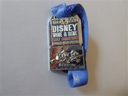Disney Trading Pin 125262     WDW – runDisney Wine & Dine Half Marathon Weekend 2017 - Half Marathon - Half Marathon - Replica Medal