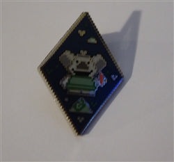 Disney Trading Pin 125542 Frozen Diamond Pixel Mystery Set - Bulda Only