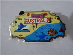 Disney Trading Pin 126634 Disney Movie Rewards - Around the World Pin Collection - Australia - Nemo