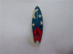 Disney Trading Pins  127790 WDW - Hidden Mickey 2018 - Surfboard - Sorcerer Mickey