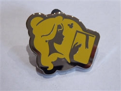 Disney Trading Pin  130619 DLR - Hidden Mickey 2018 - Princess Profile Silhouettes - Belle