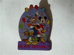 Disney Trading Pin 13108 DLR - Happy Birthday (FAB 5)