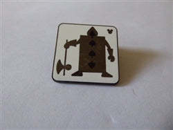 Disney Trading Pins 131174 WDW - Hidden Mickey 2018 - Alice Card Silhouette - Spades Guard