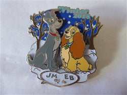 Disney Trading Pin 132882 Winter 2018 - Lady And The Tramp