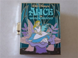 Disney Trading Pin 133387 Pop-Up Books - Alice in Wonderland