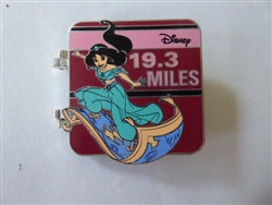 Disney Trading Pin 133539    runDisney - Jasmine - Princess Half Marathon Weekend 2019 - Fairy Tale Challenge 19.3 Miles - I Did It!