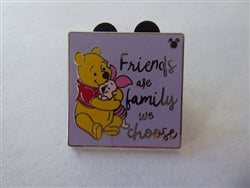 Disney Trading Pins 134125 DLR - Hidden Mickey 2019 - Pooh Quotes - Friends
