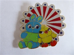 Disney Trading Pins 135173 DSSH - Toy Story 4 - Ducky & Bunny - Surprise Release