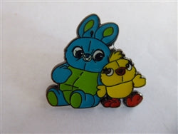 Disney Trading Pins  135345 Loungefly - Toy Story 4 - Ducky & Bunny