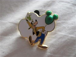 Disney Trading Pin 13550 WDW - Mickey Shaped Balloon Free-D Series (Goofy)