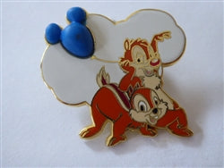 Disney Trading Pin  13565    WDW - Chip and Dale - Mickey Shaped Balloon Free-D Series