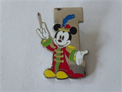 Disney Trading Pin 134964    DL - Mickey Celebration - Letter I