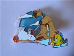 Disney Trading Pins 137171 The Little Mermaid 30th Anniversary - Scuttle and Flounder