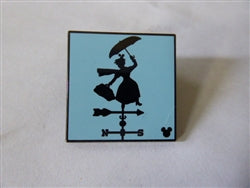 Disney Trading Pin 138591 DLR - Hidden Mickey Weathervanes - Mary Poppins