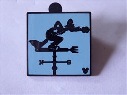 Disney Trading Pin 138592 DLR - Hidden Mickey Weathervanes - Big Bad Wolf