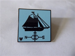 Disney Trading Pin 138595 DLR - Hidden Mickey Weathervanes - Haunted Mansion