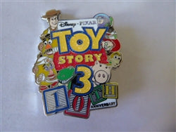 Disney Trading Pin 139767 DS - Toy Story 3 - 10th Anniversary