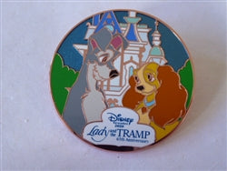 Disney Trading Pin 139957 Disney Visa Rewards 2020 - Lady and the Tramp 65th Anniversary