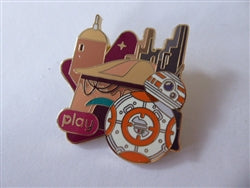 Disney Trading Pin  140932    BB8 - Star Wars - Black Spire Explorer - Play Disney Parks App