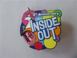 Disney Trading Pin  141128    WDW - Cast Exclusive - 2020 Movie Anniversary - Inside Out 5th