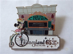 Disney Trading Pin 141458 DLR - 65 Years of Magic - Main Street Cinema