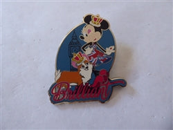 Disney Trading Pin 142396     WDW - Minnie - United Kingdom - EPCOT World Showcase